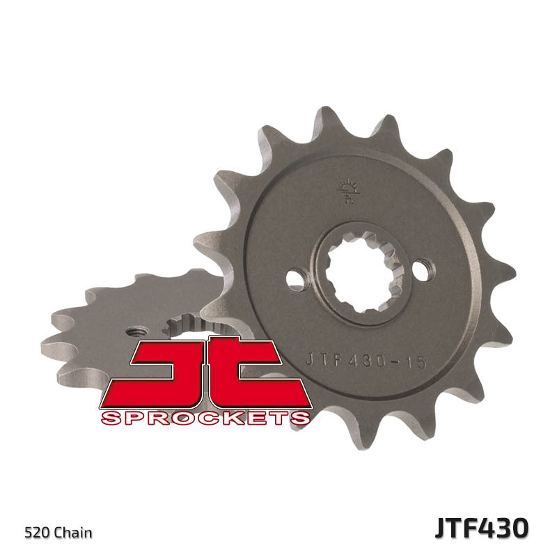 JT SPROCKETS Steel standard front sprocket 430 - 520 