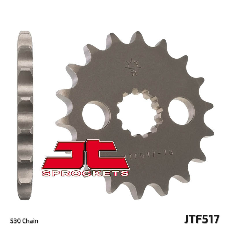 JT SPROCKETS Staal standaard voortandwiel 517 - 530