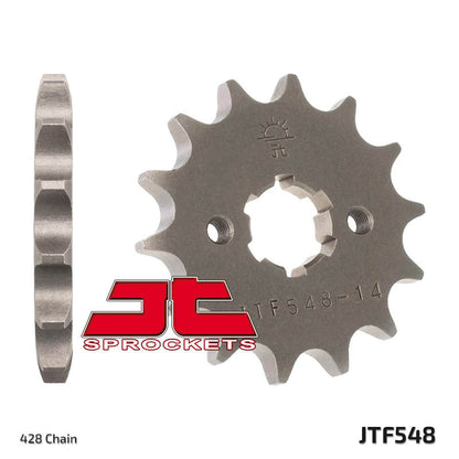 JT SPROCKETS Staal standaard voortandwiel 548 - 428