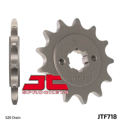 JT SPROCKETS Staal standaard voortandwiel 718 - 520