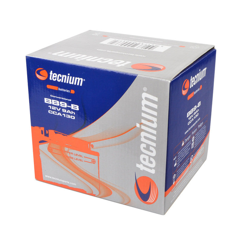 TECNIUM Battery Conventional with acid pack - BB9-B