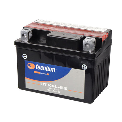 TECNIUM Battery Maintenance-free with acid package - BTX4L-BS