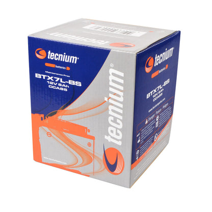 TECNIUM Battery Maintenance-free with acid package - BTX7L-BS