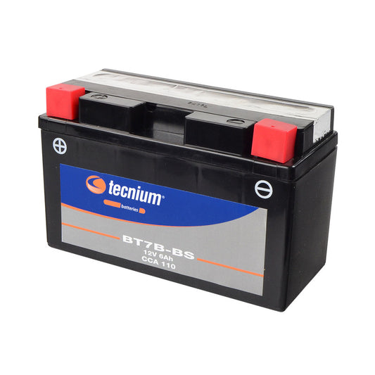 TECNIUM Battery Maintenance-free with acid package - BT7B-BS 