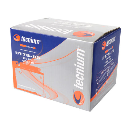 TECNIUM Battery Maintenance-free with acid package - BT7B-BS 