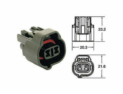 CONNECTORSET SMTO ZWART  VROUWELIJK - PACK X5 TYPE 090 SMTO MT