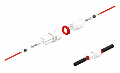 CONNECTORSET SMTO ZWART  VROUWELIJK - PACK X5 TYPE 090 SMTO MT