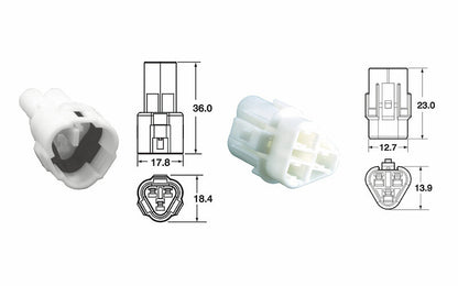 CONNECTORSET SMTO 5 POLIG  3 POLEN-5 VOLLEDIGE SETS TYPE 090 SMTO MT