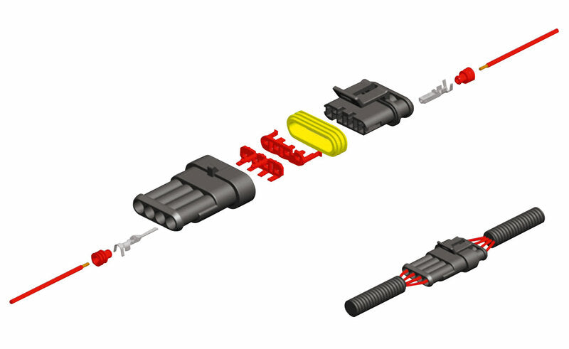 CONNECTORSET 3 POLIG  3 POLEN-5 VOLLEDIGE SETS TYPE 060 AM