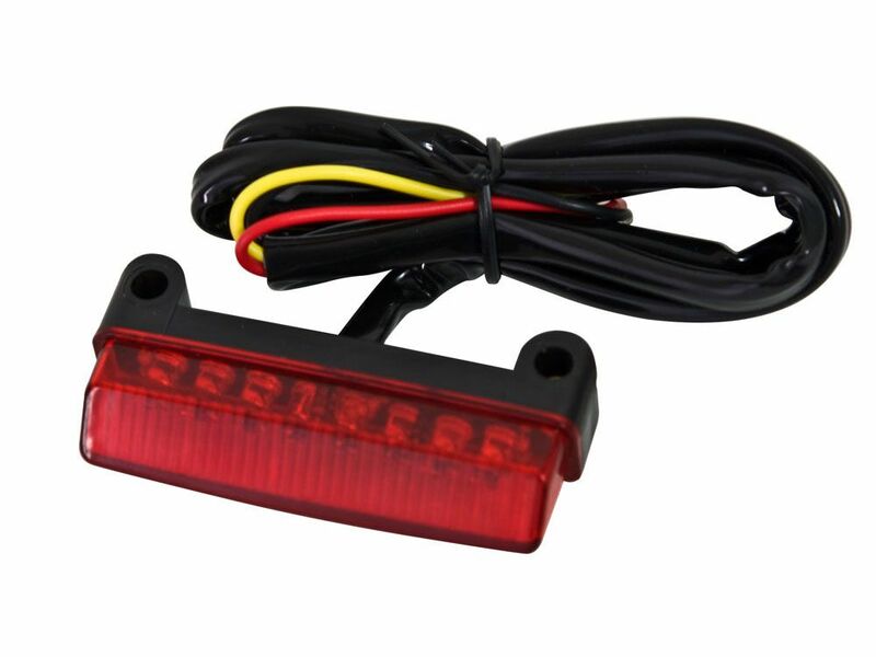 RACETECH Vervanging Achterspatbord LED 12V - x1