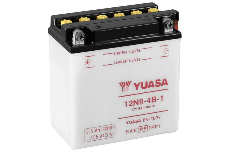 YUASA Battery Conventional without acid pack - 12N9-4B-1 