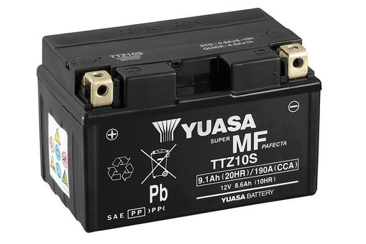 YUASA Battery Maintenance-free with acid package - TTZ10S