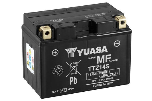 YUASA Battery Maintenance-free with acid package - TTZ14S