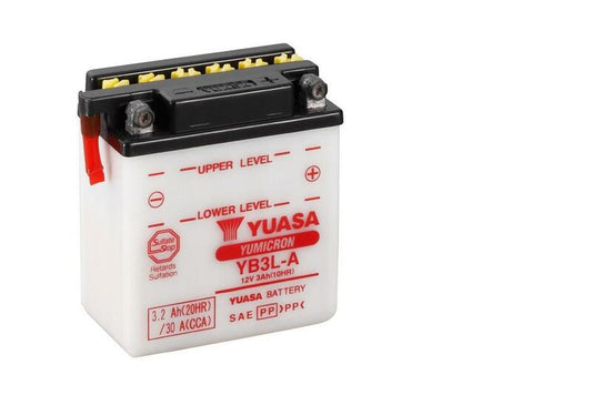 YUASA Battery Conventional without acid pack - YB3L-A 