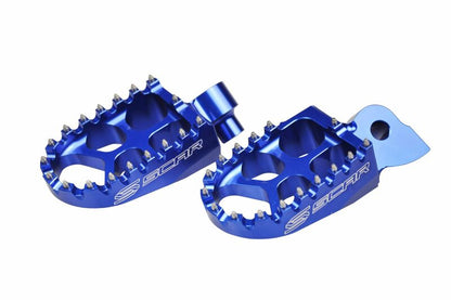 SCAR EVO Foot Pegs Blue