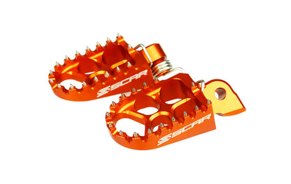 SCAR EVO Foot Pegs Orange