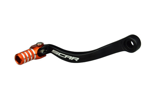 SCAR Shift Lever Matte Black/Orange Endpiece