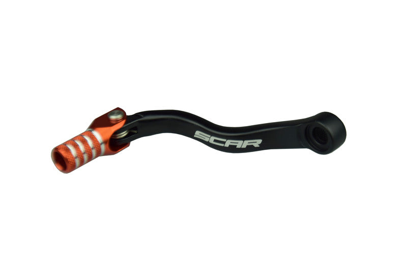 SCAR Shift Lever Matte Black/Orange Endpiece