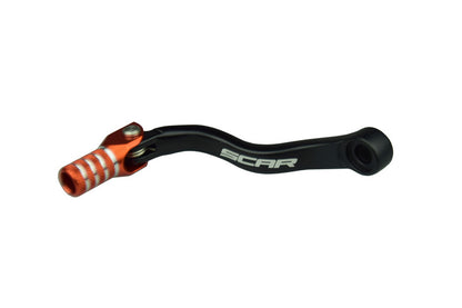 SCAR Shift Lever Matte Black/Orange Endpiece