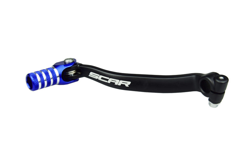 SCAR Shift Lever Matte Black/Blue Endpiece