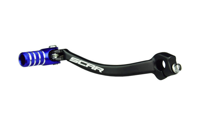 SCAR shift pedal black/blue tip 