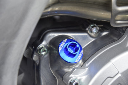 SCAR Oil Pan Cap Blue