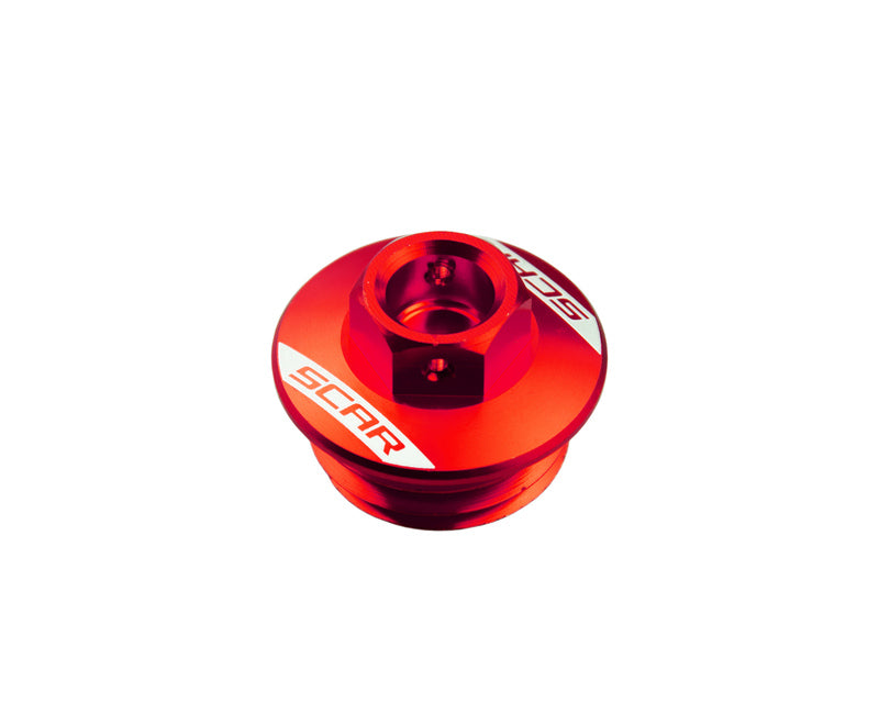 SCAR Oil Pan Cap Red