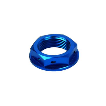 SCAR steering column nut blue 