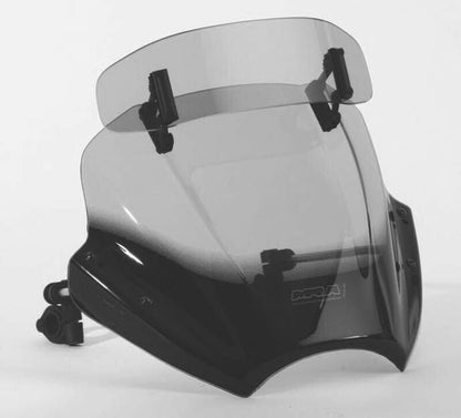 MRA VTNB Variotouring windshield with spoiler - smoke Naked Bikes