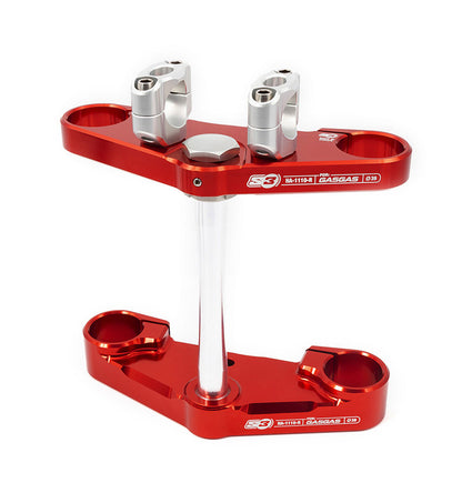 S3 complete T-piece fork Ø39mm red Gas Gas Pro fork Tech 