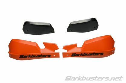 BARKBUSTERS VPS MX Handguard Plastic Set Only Silver/Black Deflector 