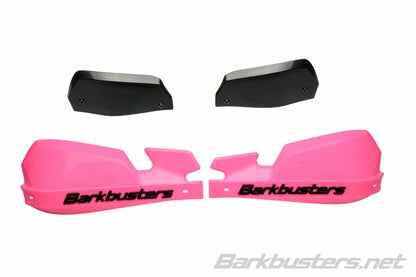 BARKBUSTERS VPS MX Handguard Plastic Set Only Silver/Black Deflector 