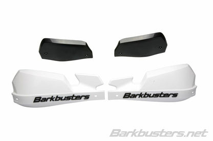 BARKBUSTERS VPS MX Handguard Plastic Set Only Silver/Black Deflector