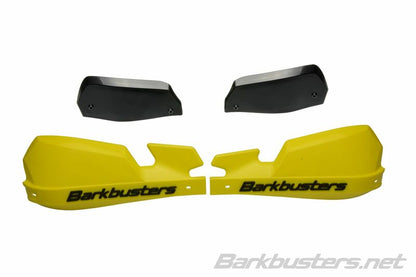 BARKBUSTERS VPS MX Handguard Plastic Set Only Silver/Black Deflector 