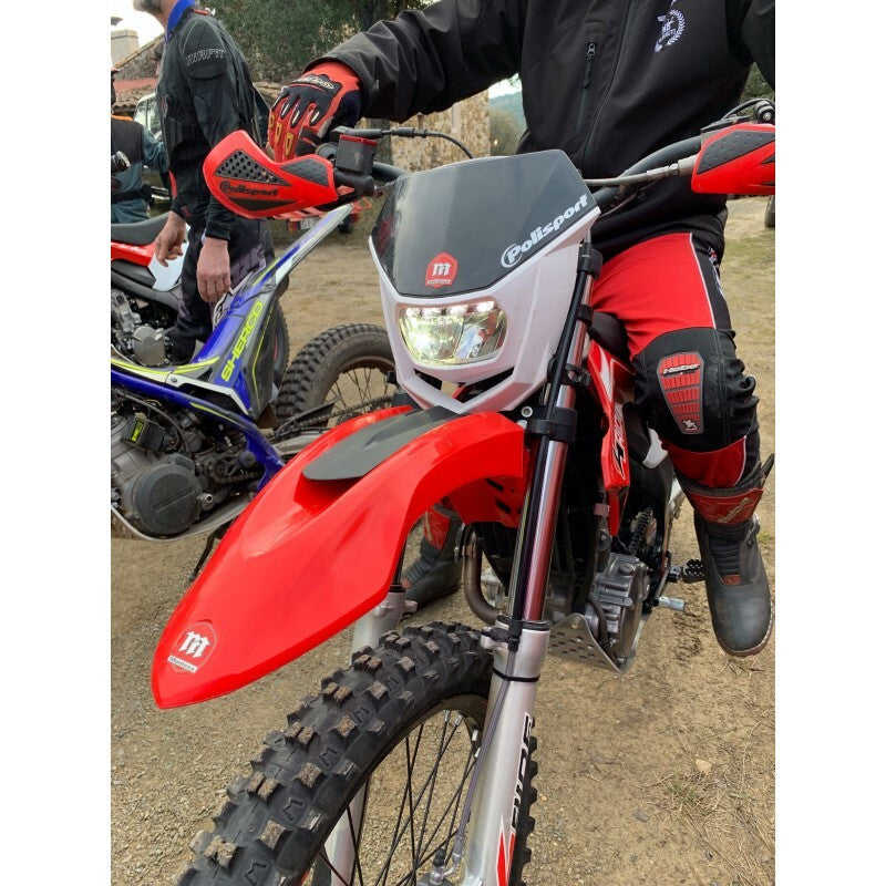 S3 voorspatbord bovenbevestiging rood Montesa Cota/4Ride