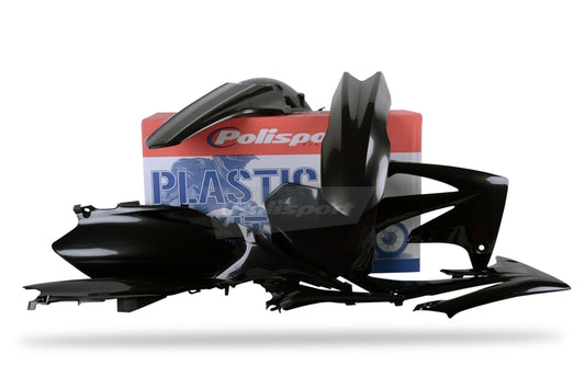 POLISPORT Plastic kit black Honda CRF250F/CRF450F 