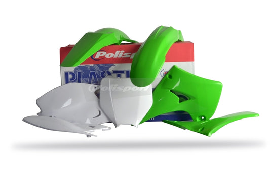 POLISPORT Plastic kit OEM color Kawasaki KX125/KX250 