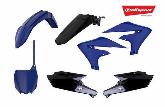 POLISPORT Plastic kit blue/black