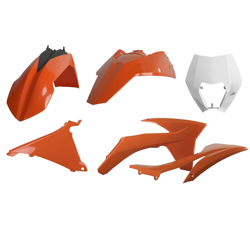 POLISPORT Plastic kit OEM color (12-13) KTM XCF-W 