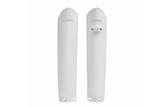 POLISPORT Front fork protectors white Sharco