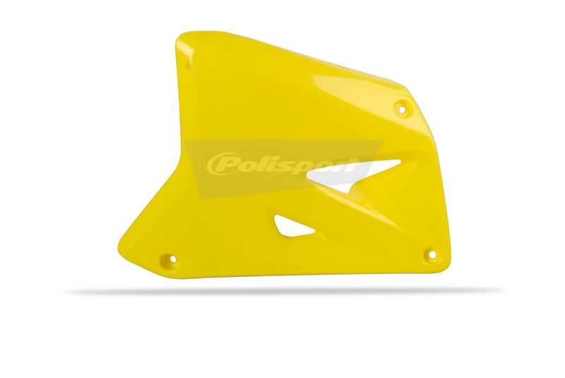 POLISPORT Radiator shrouds yellow Suzuki RM85