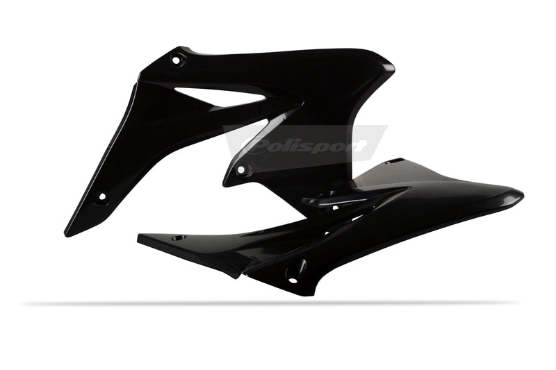 POLISPORT Radiator shrouds black Suzuki RM-Z250