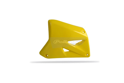 POLISPORT Radiator shrouds yellow Kawasaki KX85/KX100