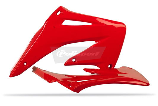 POLISPORT Radiateurkappen rood Honda CRF450R