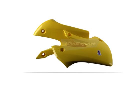 POLISPORT Radiator shrouds yellow Suzuki RM65/DRZ110