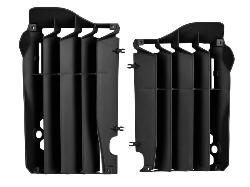 POLISPORT Radiator fins black Honda CRF450R 