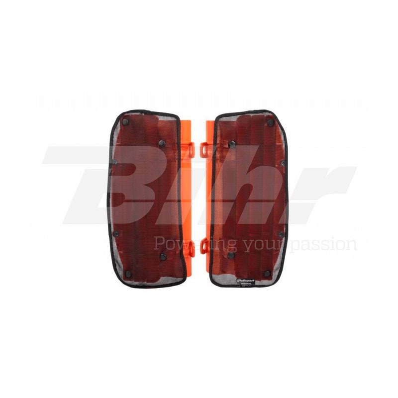 POLISPORT Radiator sleeves black Suzuki RM-Z450 