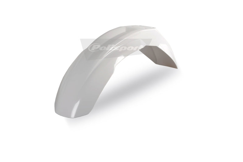 POLISPORT Front fender white Husqvarna