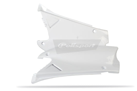 POLISPORT Zijnummerplaten wit Honda CR125R/CR250R