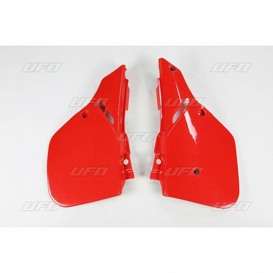 UFO Side number plates red Honda CR125R/250R